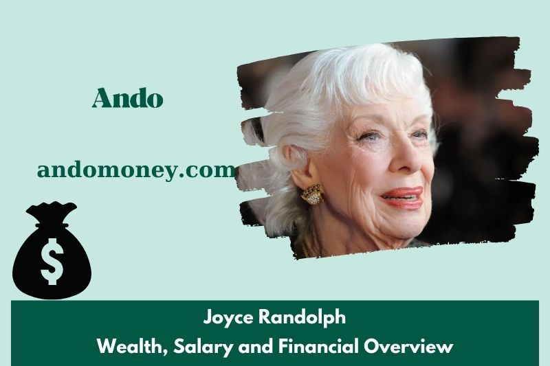 Joyce Randolph wealth, salary and financial overview