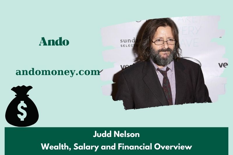 Judd Nelson Wealth, salary and financial overview