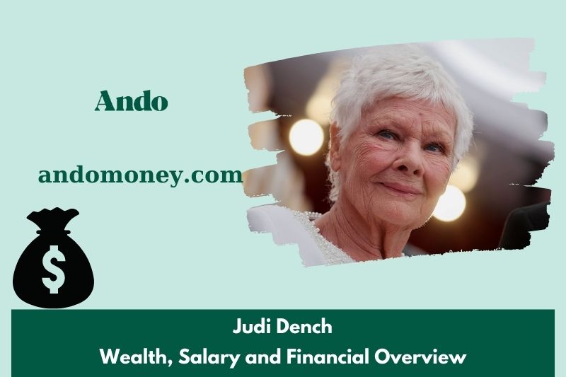 Judi Dench's assets, salary and financial overview