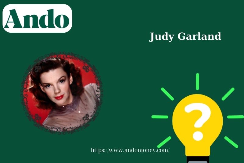 Judy Garland fast facts