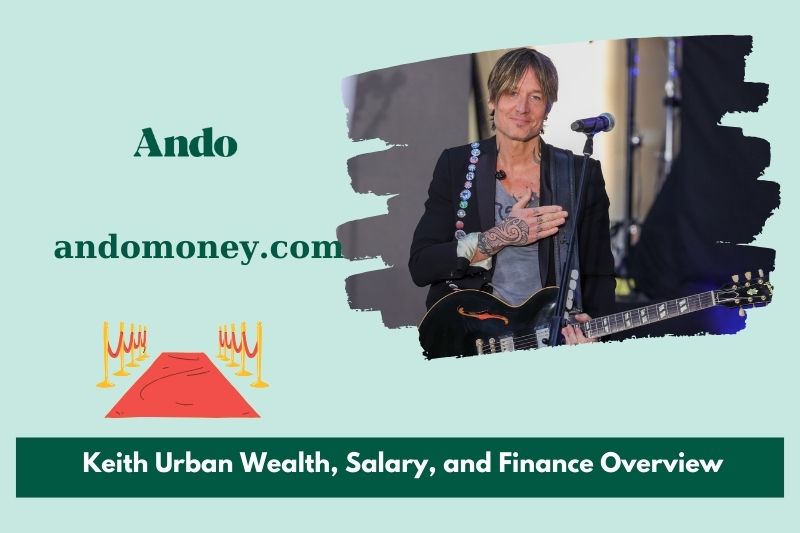 Keith Urban wealth, salary and financial overview