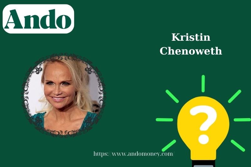 Kristin Chenoweth Schnell facts