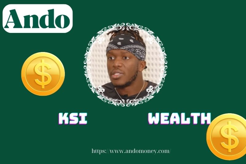 KSI assets, salary and financial overview