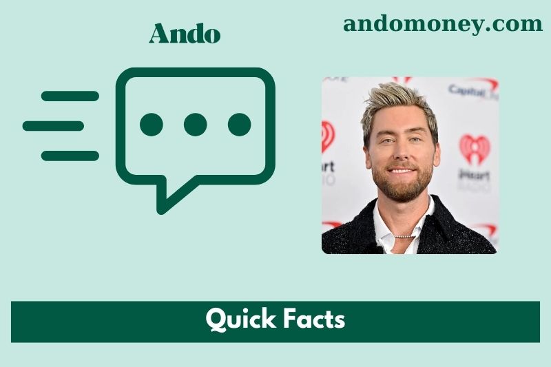 Lance bass fast facts