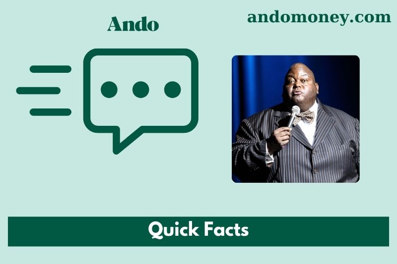 Lavell Crawford fast facts