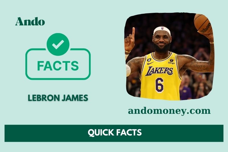 Lebron James fast facts