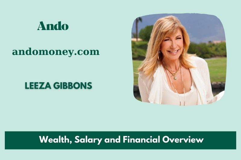 Leeza Gibbons prosperity, salary and financial overview