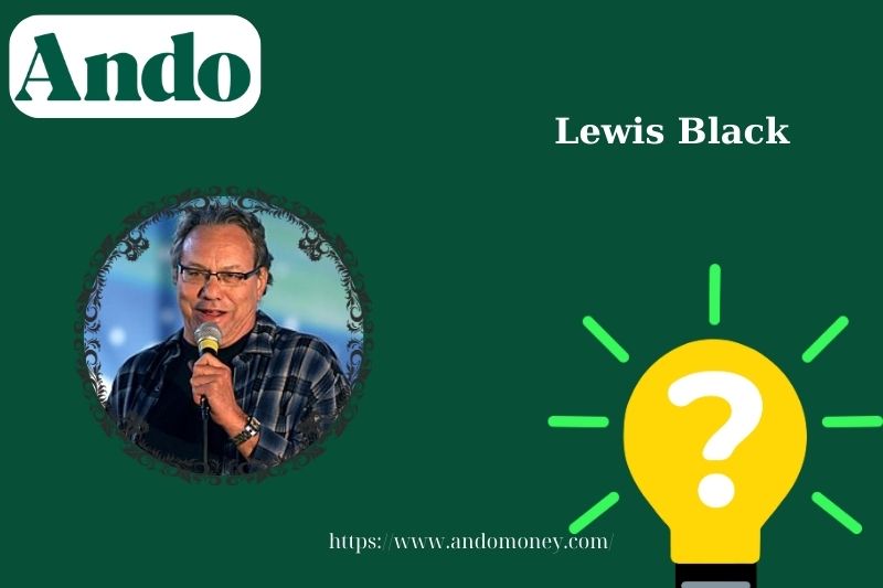 Lewis black fast facts