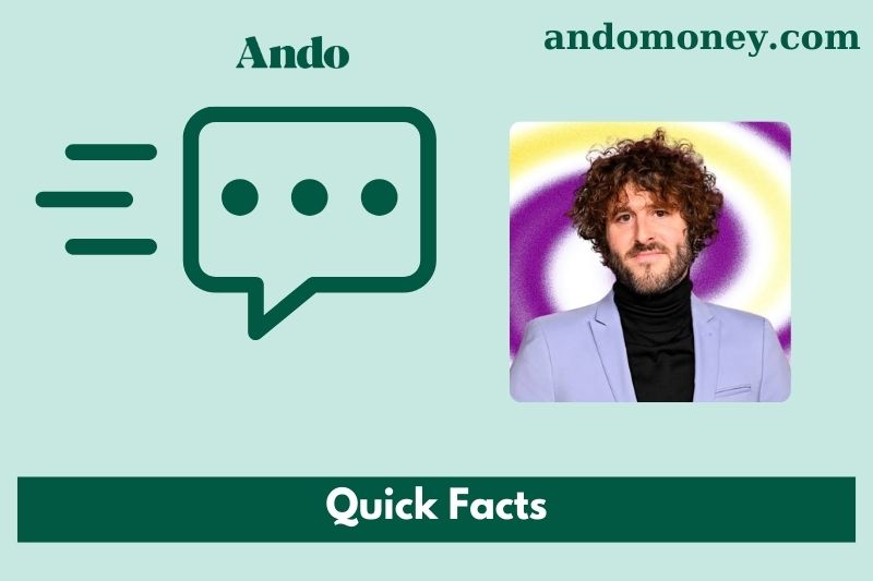 Lil Dicky Fast Facts