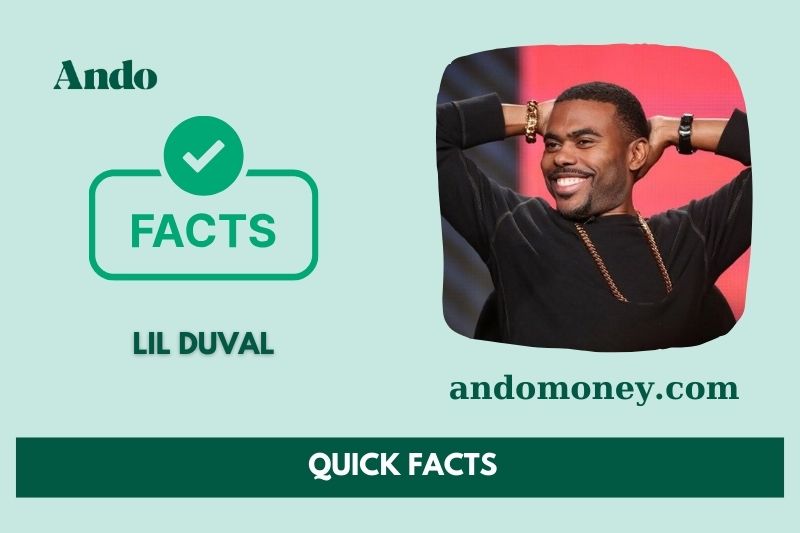 Lil Duval fast facts