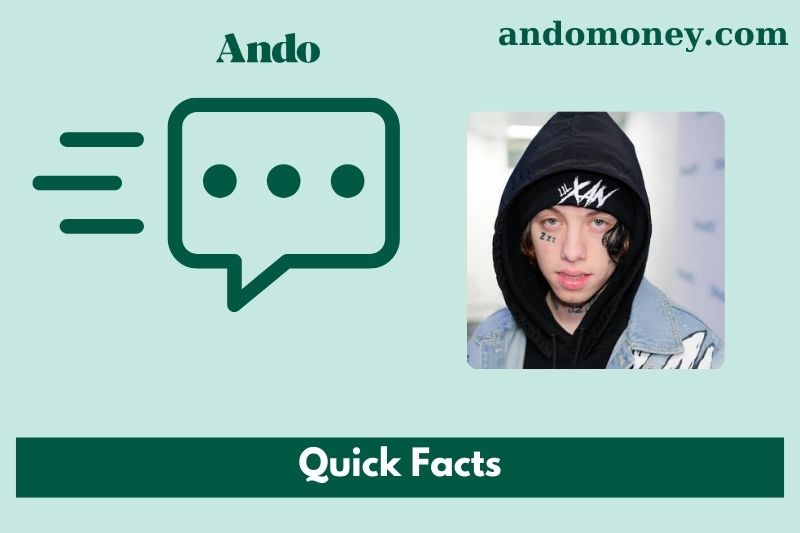 Lil Xan fast facts