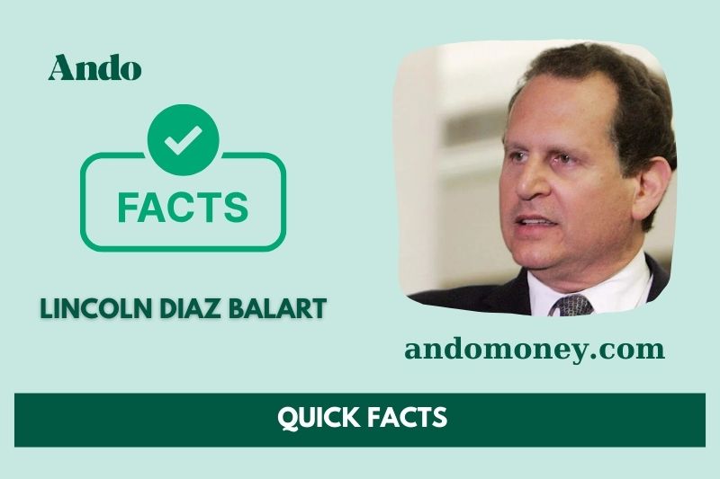 Lincoln Diaz Balart fast facts