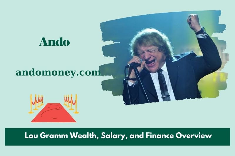 Lou gram of wealth, salary and financial overview