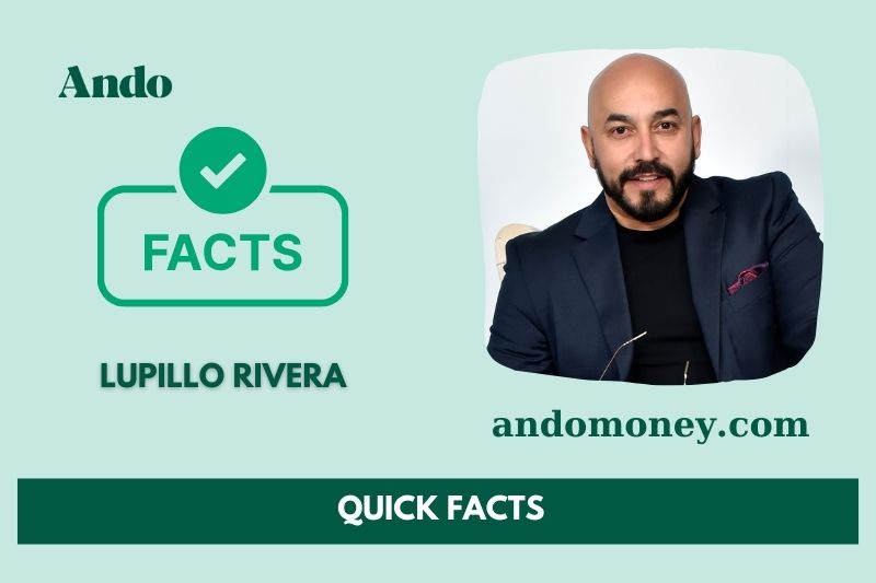 Lupillo Rivera fast facts