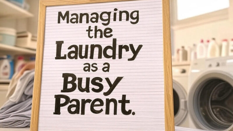 Managing the Laundry as a Busy Parent