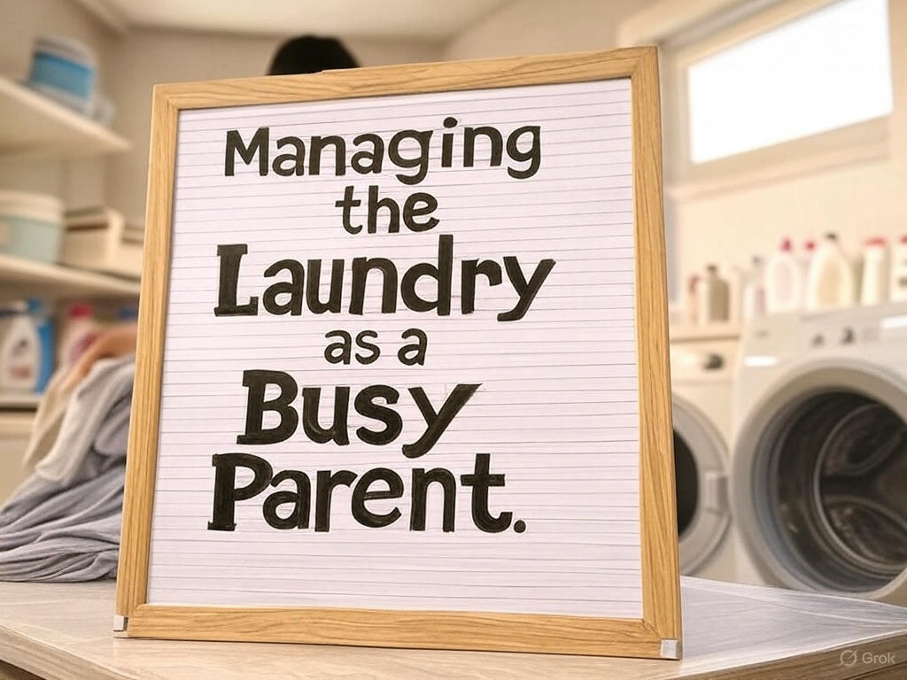 Managing the Laundry as a Busy Parent