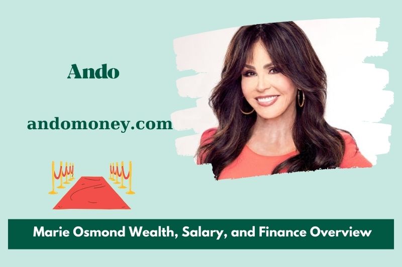 Marie Osmond wealth, salary and financial overview