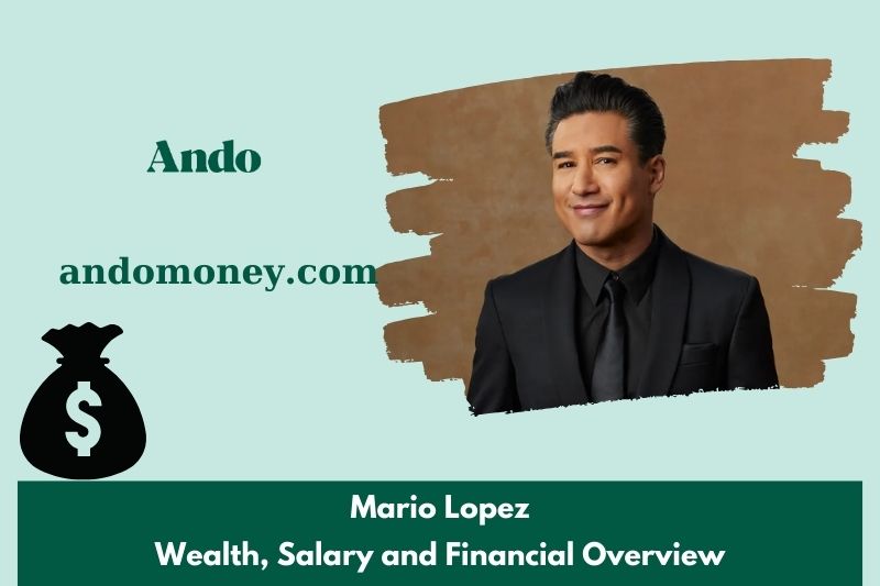 Mario Lopez prosperity, salary and financial overview