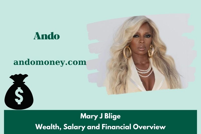 Mary J Blue prosperity, salary and financial overview