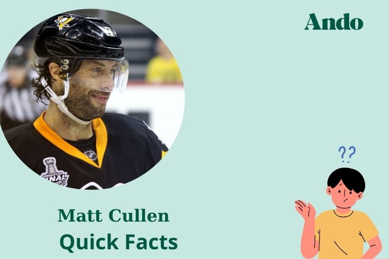 Matt Cullen Fast Facts