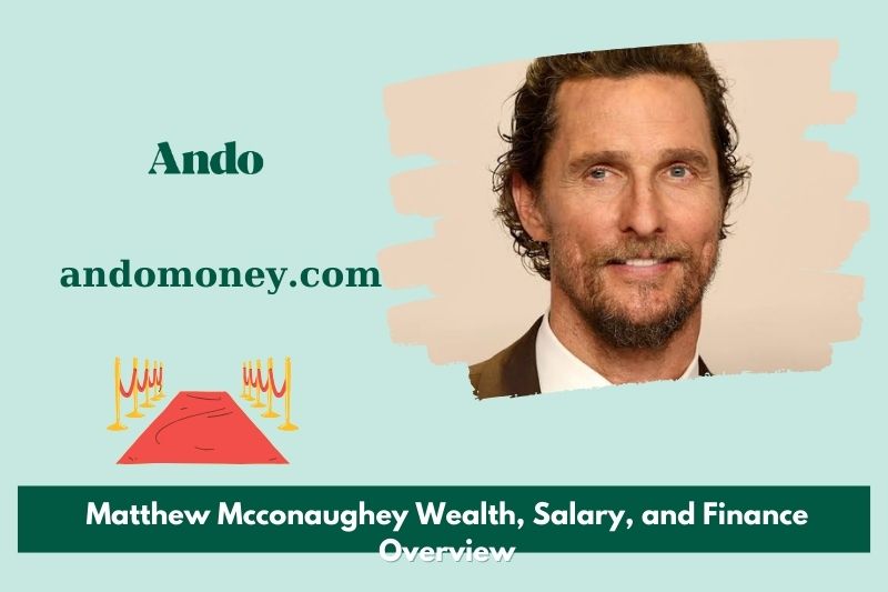 Matthew McConaughey wealth, salary and financial overview