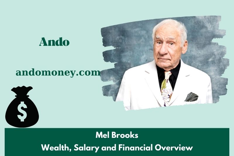 Mel Brook's assets, salary and financial overview