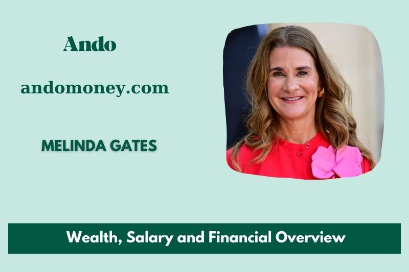 Melinda Gate's prosperity, salary and financial overview