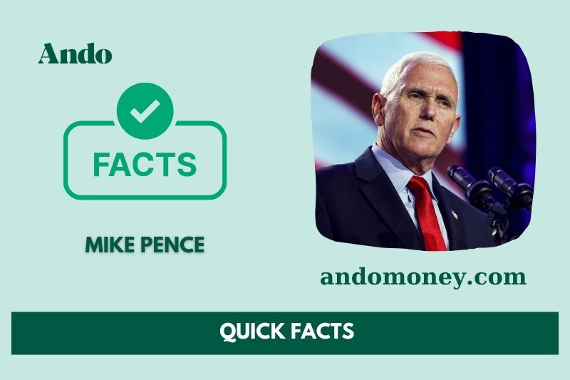 Mike Pence fast facts