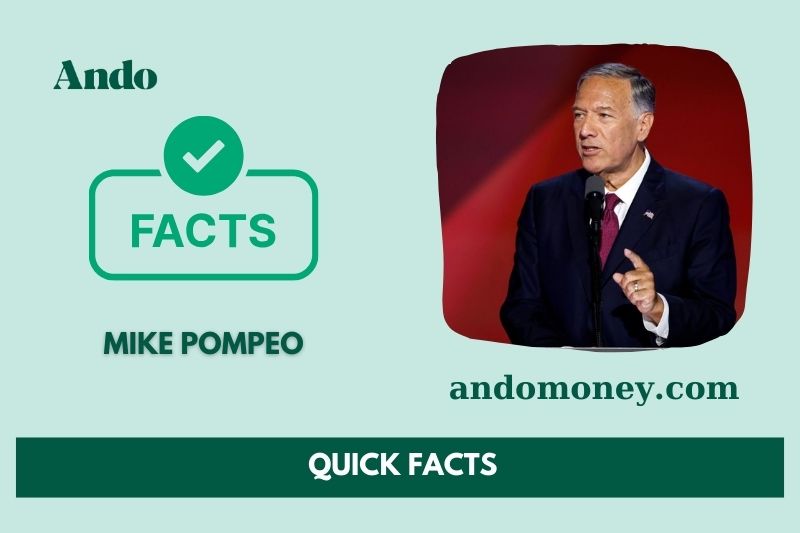 Mike Pompeo fast facts