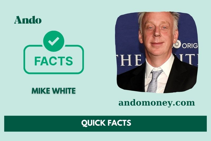 Mike White fast facts