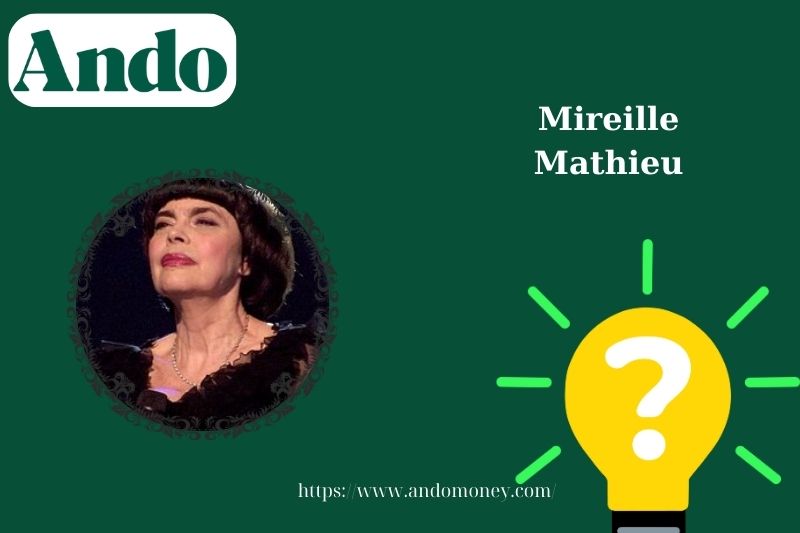 Mireille Mathieu fast facts