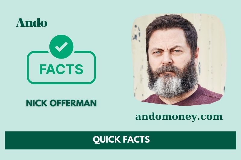 Nick Offersman fast facts