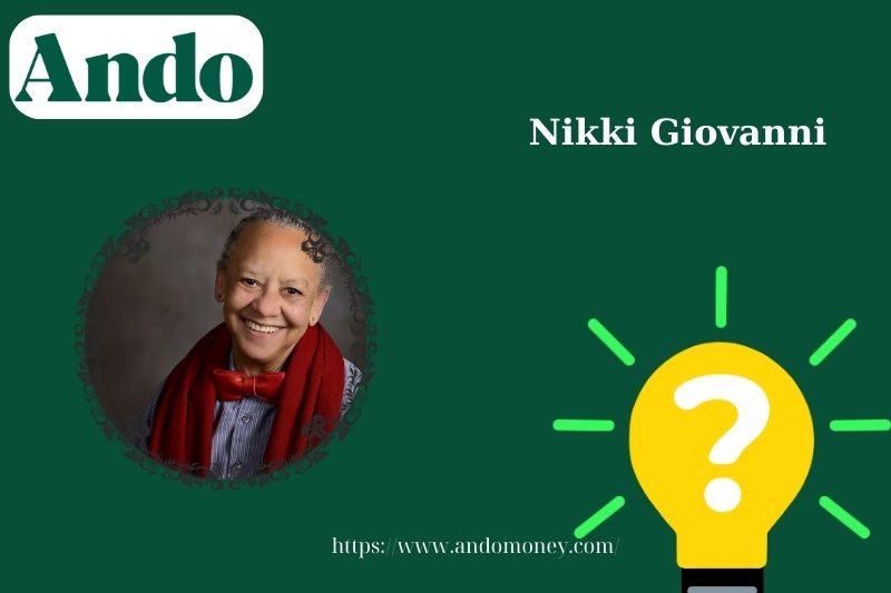 Nikki Giovanni fast facts