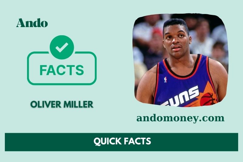 Oliver Miller Fast Facts