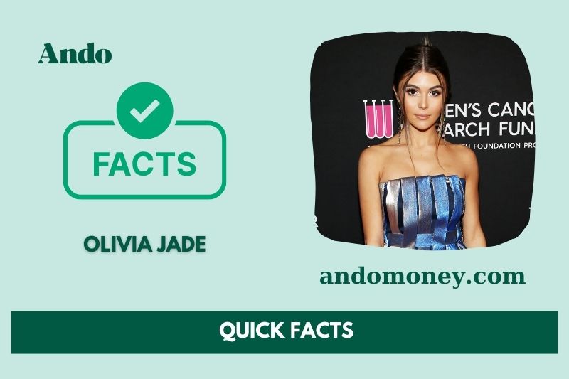 Olivia Jade fast facts