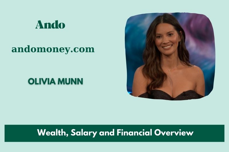 Olivia Munn assets, salary and financial overview