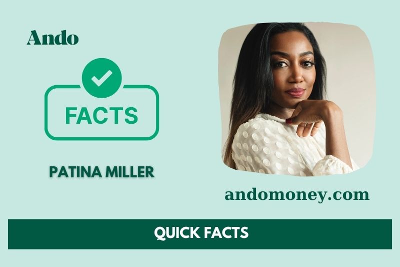 Patina Miller Fast Facts