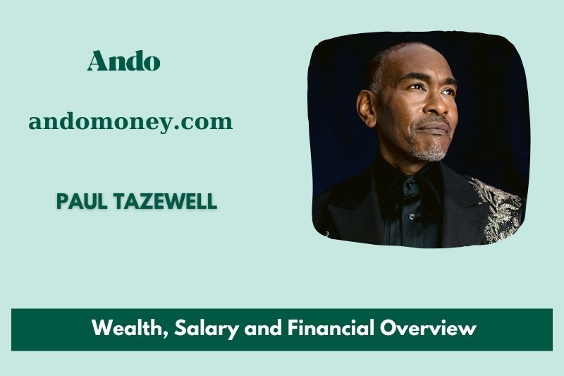 Paul Tazewell wealth, salary and financial overview