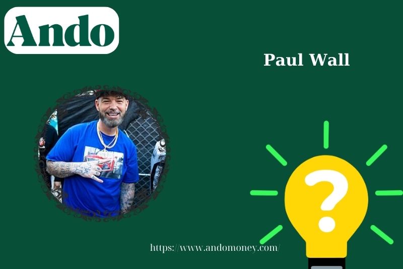 Paul Wall fast facts