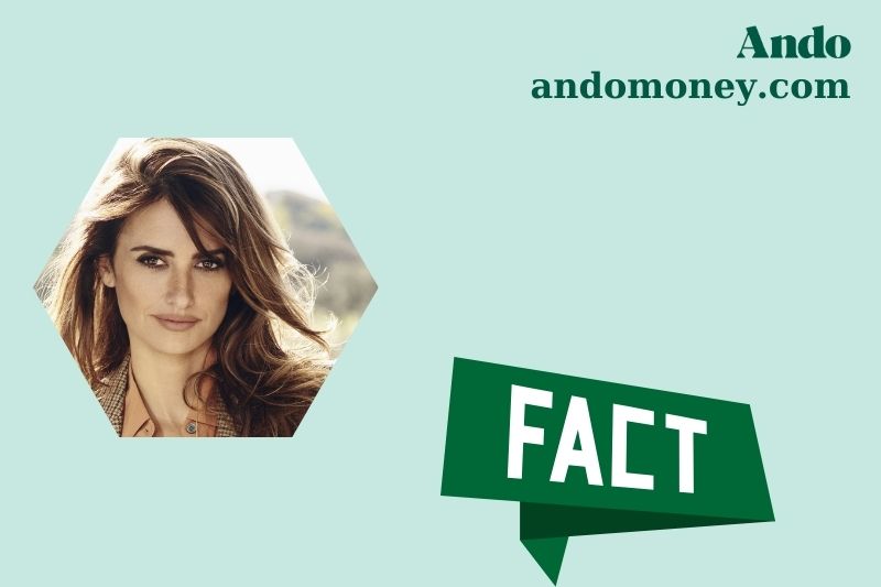 Penelope Cruz fast facts