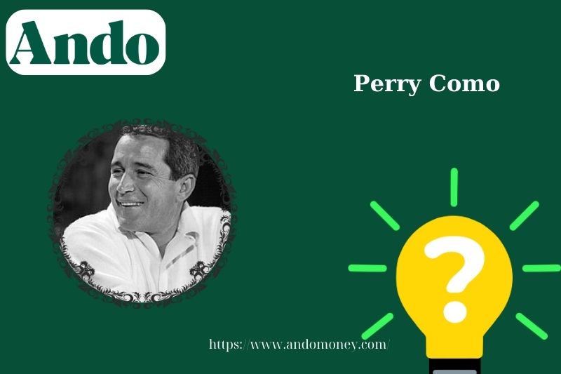 Perry Como fast facts