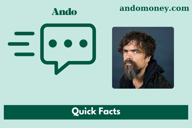 Peter Dinklage fast facts