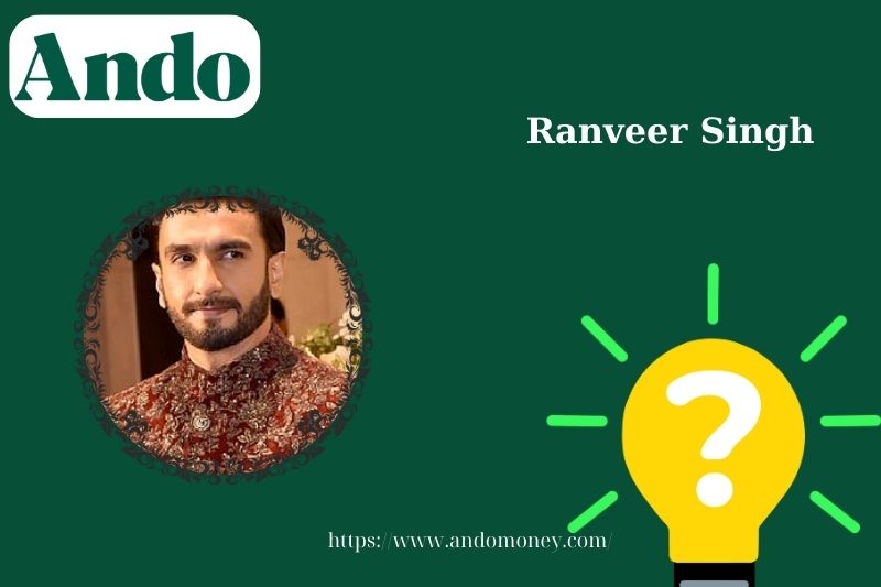 Ranveer Singh fast facts