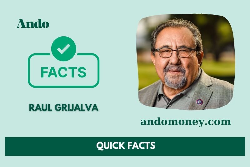 Raul Grijalva fast facts