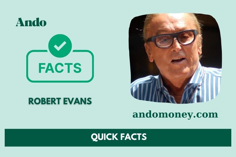 Robert Evans Fast Facts