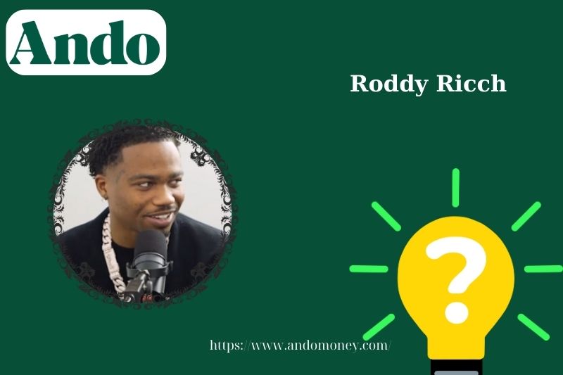 Roddy ricch fast facts