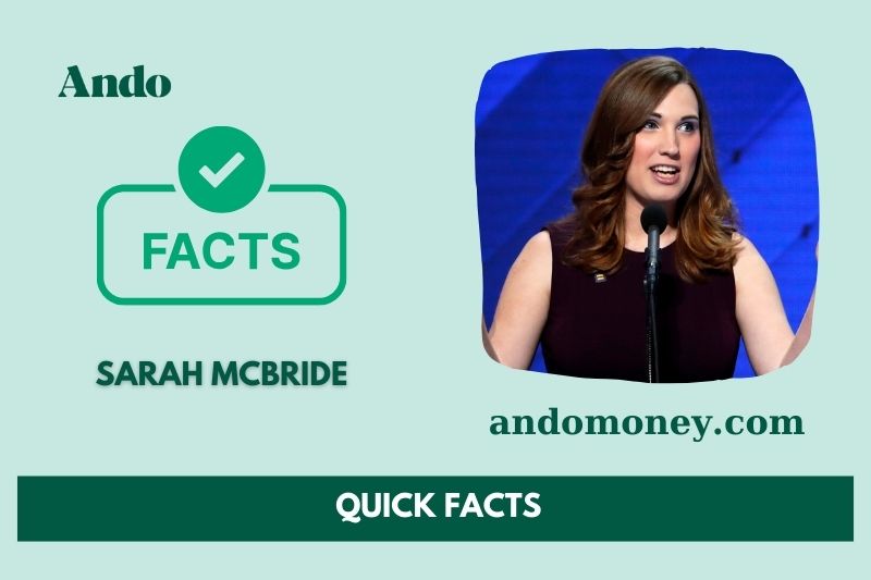 Sarah McBride fast facts