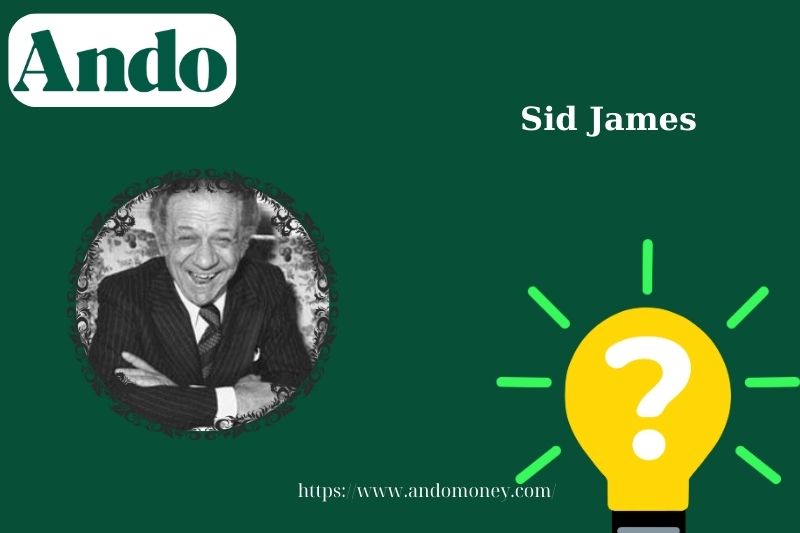 Sid James fast facts