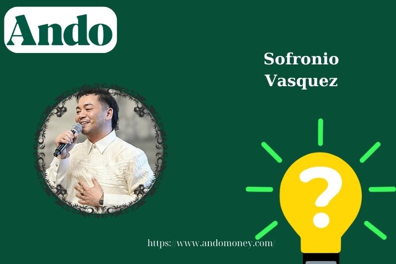 Sofronio Vasquez fast facts