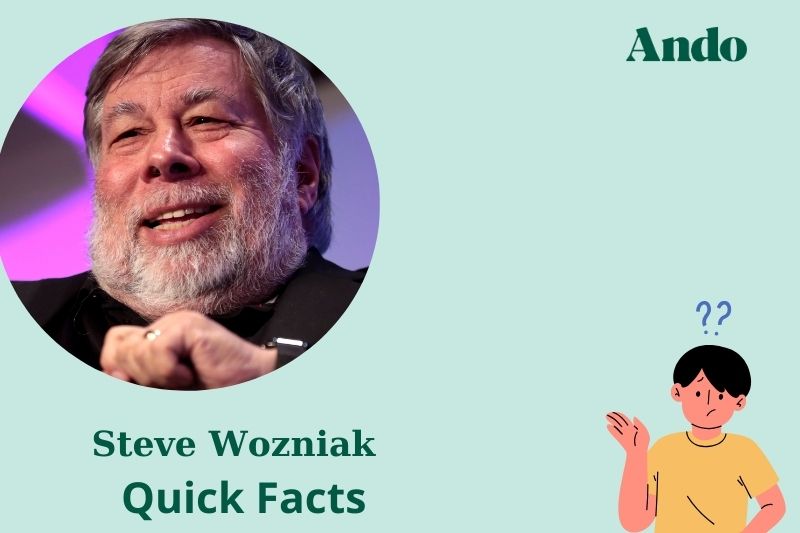 Steve Wozniak fast facts